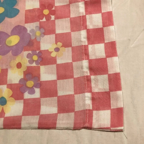 2000 Blues Clues Pillowcase Dan River Pink Flower Standard Pillow Case - Picture 15 of 16